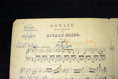 Vintage Music Sheet Collection by Clementi, Bach, Mozart, Grieg (Classical, Rare), 1910s-1930s 🎶🎻🎹📜