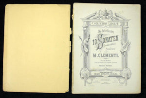 Vintage Music Sheet Collection by Clementi, Bach, Mozart, Grieg (Classical, Rare), 1910s-1930s 🎶🎻🎹📜