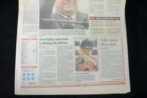 Sequential Newspaper Set (The Peninsula Times Tribune) - The 1991 Soviet August Coup, Aug 19–22, 1991 🇷🇺📰❌