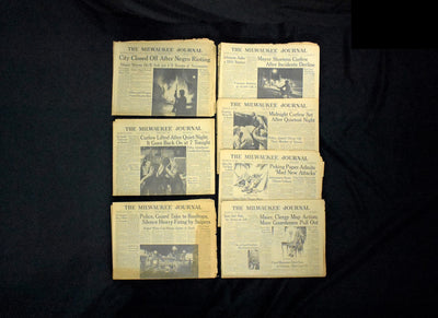 Rare Set of Historical Newspapers: The Milwaukee Journal (1967) 🗞️📰🕰️
