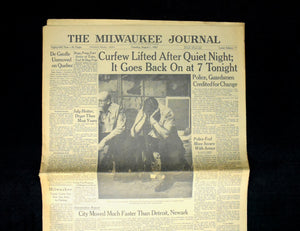 Seltenes Set historischer Zeitungen: The Milwaukee Journal (1967) 🗞️📰🕰️