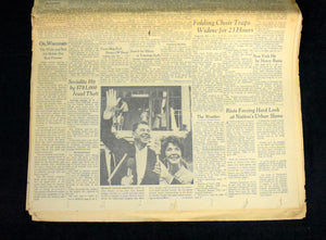 Seltenes Set historischer Zeitungen: The Milwaukee Journal (1967) 🗞️📰🕰️