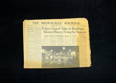 Rare Set of Historical Newspapers: The Milwaukee Journal (1967) 🗞️📰🕰️