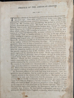 A New System of Modern Geography (Vol. I) by William Guthrie (First American Edition), 1794 📜🎨🇺🇸