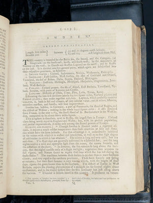 A New System of Modern Geography (Vol. I) by William Guthrie (First American Edition), 1794 📜🎨🇺🇸
