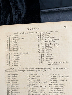 A New System of Modern Geography (Vol. I) by William Guthrie (First American Edition), 1794 📜🎨🇺🇸