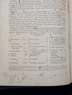 A New System of Modern Geography (Vol. I) by William Guthrie (First American Edition), 1794 📜🎨🇺🇸