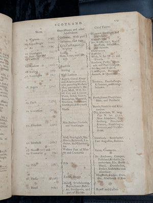 A New System of Modern Geography (Vol. I) by William Guthrie (First American Edition), 1794 📜🎨🇺🇸