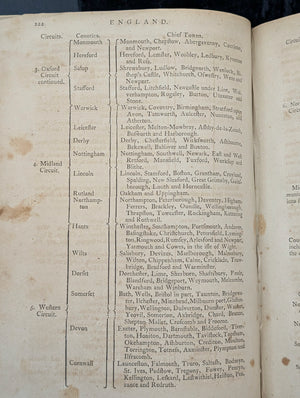 A New System of Modern Geography (Vol. I) by William Guthrie (First American Edition), 1794 📜🎨🇺🇸