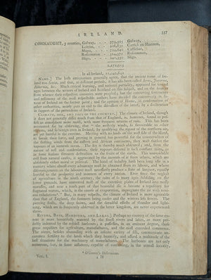 A New System of Modern Geography (Vol. I) by William Guthrie (First American Edition), 1794 📜🎨🇺🇸