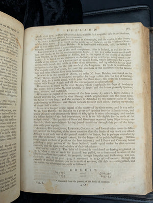 A New System of Modern Geography (Vol. I) by William Guthrie (First American Edition), 1794 📜🎨🇺🇸