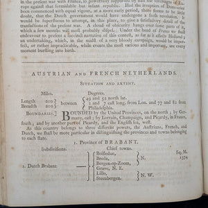 A New System of Modern Geography (Vol. I) by William Guthrie (First American Edition), 1794 📜🎨🇺🇸