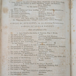 A New System of Modern Geography (Vol. I) by William Guthrie (First American Edition), 1794 📜🎨🇺🇸