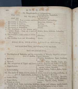 A New System of Modern Geography (Vol. I) by William Guthrie (First American Edition), 1794 📜🎨🇺🇸
