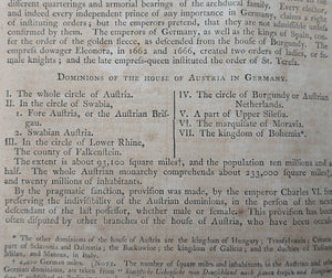 A New System of Modern Geography (Vol. I) by William Guthrie (First American Edition), 1794 📜🎨🇺🇸