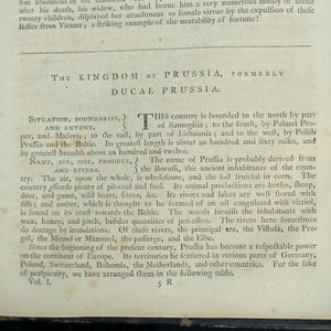 A New System of Modern Geography (Vol. I) by William Guthrie (First American Edition), 1794 📜🎨🇺🇸