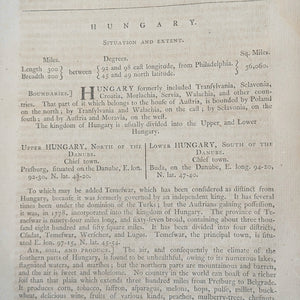 A New System of Modern Geography (Vol. I) by William Guthrie (First American Edition), 1794 📜🎨🇺🇸
