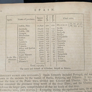 A New System of Modern Geography (Vol. I) by William Guthrie (First American Edition), 1794 📜🎨🇺🇸