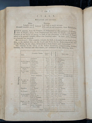 A New System of Modern Geography (Vol. I) by William Guthrie (First American Edition), 1794 📜🎨🇺🇸