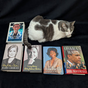 Political Book Collection by Various Authors (JFK, Obama, Clinton), 1992-2014 🏛️🇺🇸📜