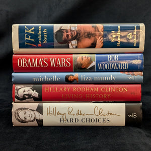Political Book Collection by Various Authors (JFK, Obama, Clinton), 1992-2014 🏛️🇺🇸📜