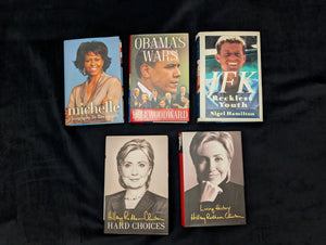 Political Book Collection by Various Authors (JFK, Obama, Clinton), 1992-2014 🏛️🇺🇸📜