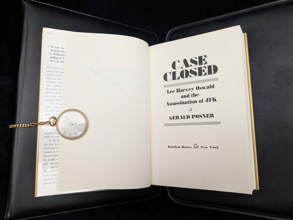 Case Closed: Lee Harvey Oswald and the Assassination of JFK by Gerald Posner (Signed First Edition, Second Printing), 1993 🇺🇸🔫🕵️‍♂️