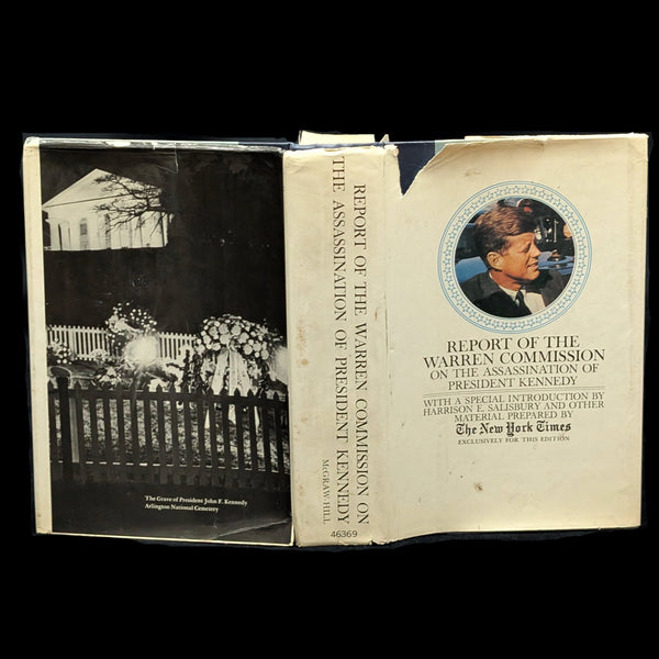 Report Of The Warren Commission On The Assassination Of President Kennedy (The New York Times Edition), First Edition, 1964 📜🏛️🇺🇸