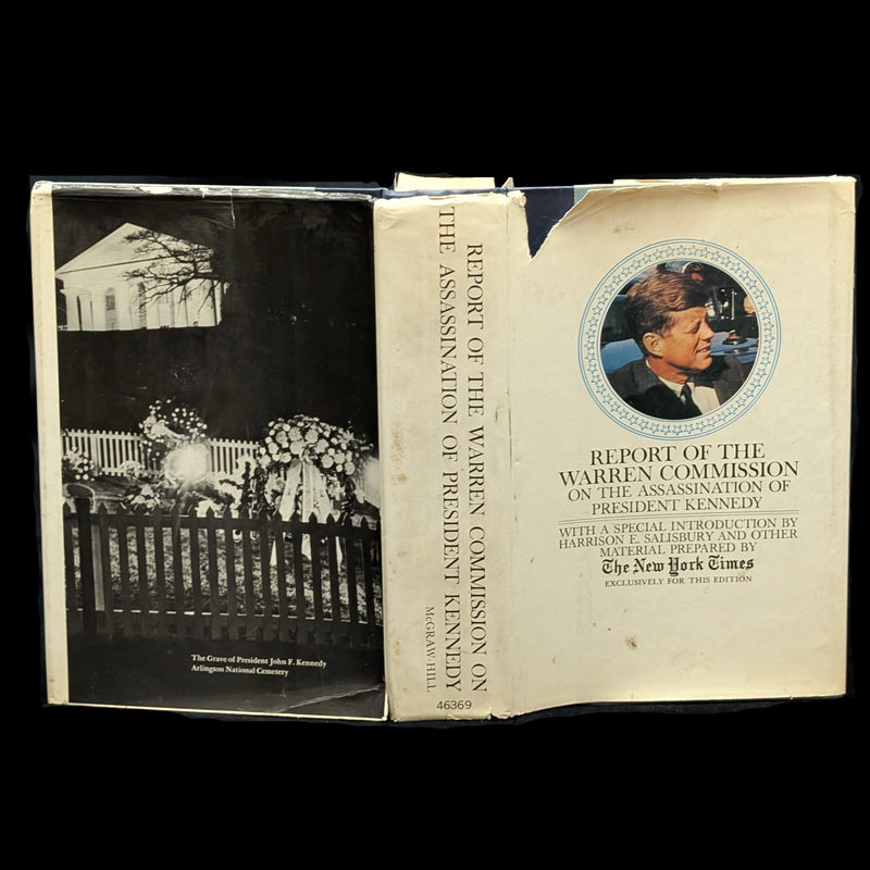 Report Of The Warren Commission On The Assassination Of President Kennedy (The New York Times Edition), First Edition, 1964 📜🏛️🇺🇸