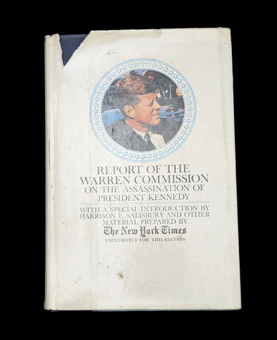 Report Of The Warren Commission On The Assassination Of President Kennedy (The New York Times Edition), First Edition, 1964 📜🏛️🇺🇸
