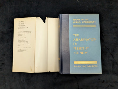 Report Of The Warren Commission On The Assassination Of President Kennedy (The New York Times Edition), First Edition, 1964 📜🏛️🇺🇸