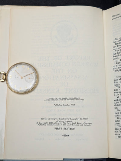 Report Of The Warren Commission On The Assassination Of President Kennedy (The New York Times Edition), First Edition, 1964 📜🏛️🇺🇸