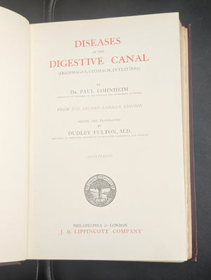 Diseases of the Nose and Throat; Diseases of the Digestive Canal (Illustrated American Edition), 1909 🩺📚🔬