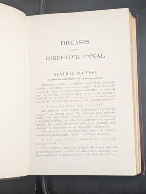 Diseases of the Nose and Throat; Diseases of the Digestive Canal (Illustrated American Edition), 1909 🩺📚🔬