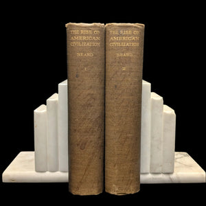 The Rise of American Civilization by Charles A. & Mary R. Beard (RARE Early Printing), 1927 🇺🇸