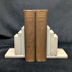 The Rise of American Civilization by Charles A. & Mary R. Beard (RARE Early Printing), 1927 🇺🇸