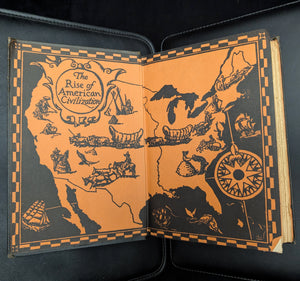The Rise of American Civilization by Charles A. & Mary R. Beard (RARE Early Printing), 1927 🇺🇸