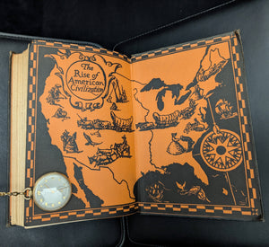 The Rise of American Civilization by Charles A. & Mary R. Beard (RARE Early Printing), 1927 🇺🇸