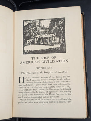 The Rise of American Civilization by Charles A. & Mary R. Beard (RARE Early Printing), 1927 🇺🇸