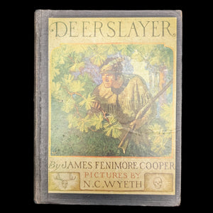 Deerslayer, by J. Fenimore Cooper, (Library Edition, Illustrated), 1925 🏹🌲📚