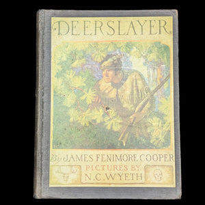 Deerslayer, by J. Fenimore Cooper, (Library Edition, Illustrated), 1925 🏹🌲📚