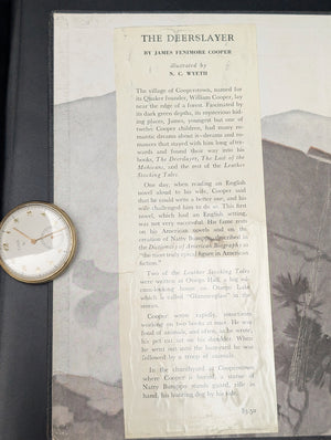 Deerslayer, by J. Fenimore Cooper, (Library Edition, Illustrated), 1925 🏹🌲📚