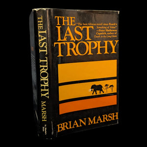 The Last Trophy by Brian Marsh (First Edition), 1982. 🦁📜🌿