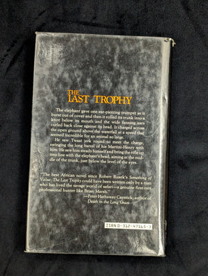 The Last Trophy by Brian Marsh (First Edition), 1982. 🦁📜🌿