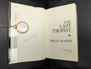 The Last Trophy by Brian Marsh (First Edition), 1982. 🦁📜🌿