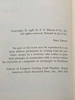 Come North With Me by Bernt Balchen (RARE First Edition with Dust Jacket), 1958 ✈️🏔️🌍