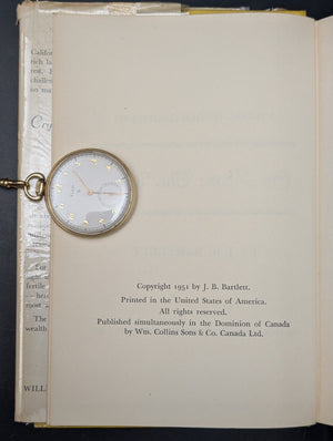 Cry Above the Winds by J. B. Bartlett (First Edition with Dust Jacket), 1951 ☀️📜🇺🇸