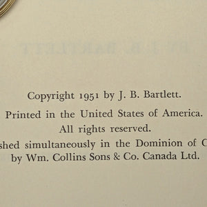 Cry Above the Winds by J. B. Bartlett (First Edition with Dust Jacket), 1951 ☀️📜🇺🇸
