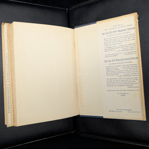 It's an Old California Custom by Lee Shippey (Signed Second Printing), 1948 🐻📜☀️