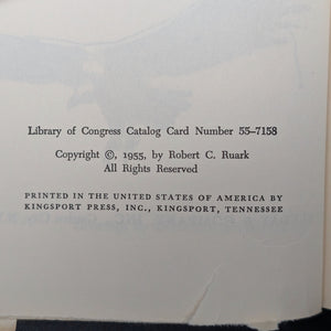 Something Of Value, by Robert Ruark (RARE, First Edition), 1955 🐘🌍📜